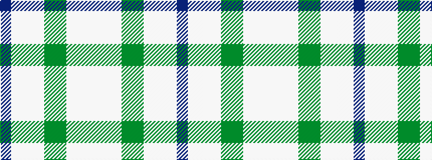 idealised woven sample of pattern BWWWGGWWW