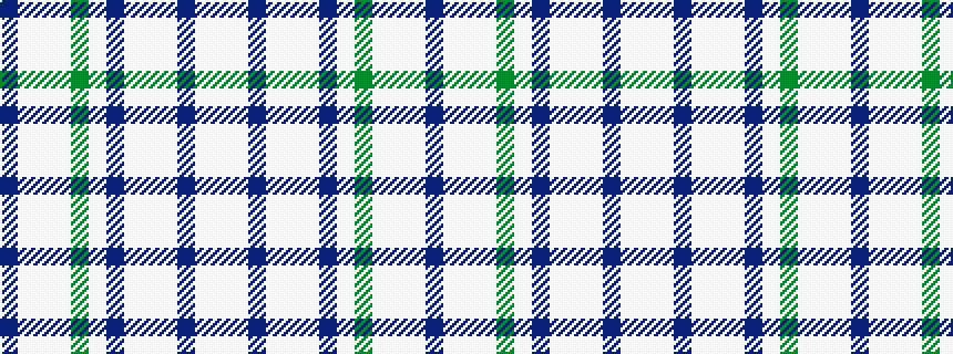 idealised woven sample of pattern BWWWGWBWWWBWW