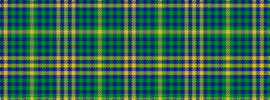 idealised woven sample of pattern BYBGBGBGYGBGBGBYBY