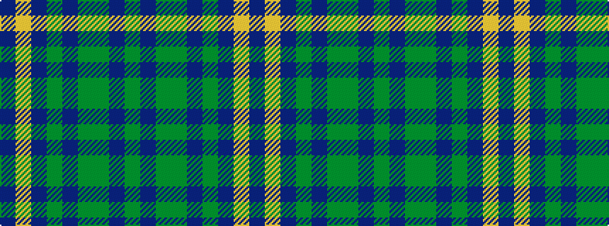 idealised woven sample of pattern BYBGBGGBG
