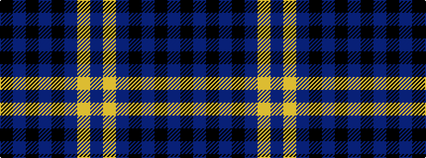 idealised woven sample of pattern BYBKBKBK