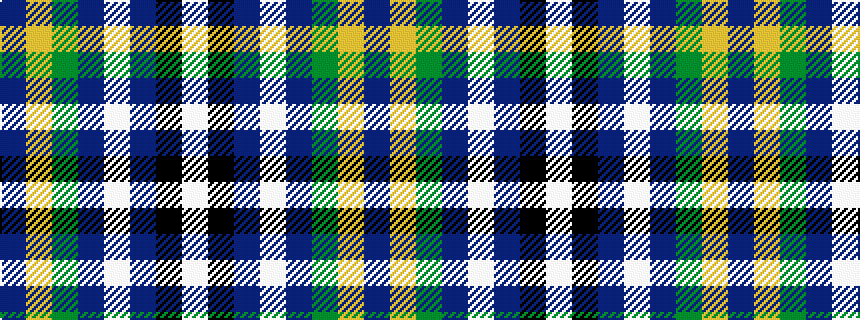 idealised woven sample of pattern BYGBWBKW