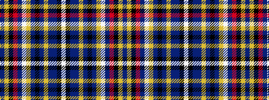 idealised woven sample of pattern BYKRBWYBKBYBBKW