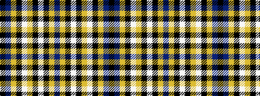 idealised woven sample of pattern BYKWKYWKYBK