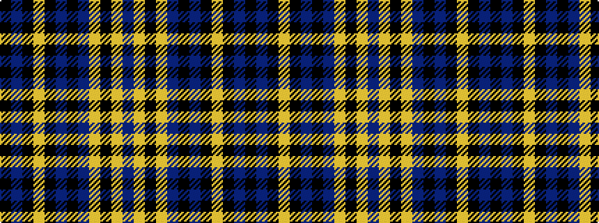 idealised woven sample of pattern BYKYBKBKYKBK
