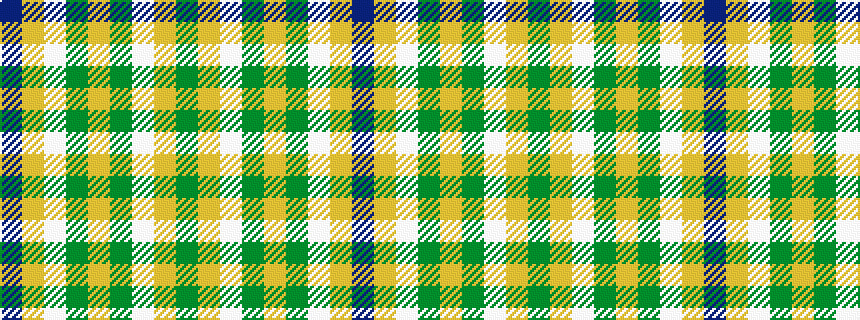 idealised woven sample of pattern BYWGYGWYG