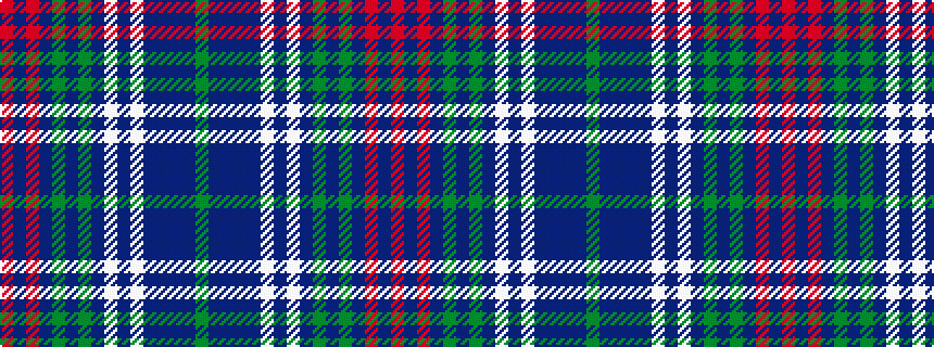 idealised woven sample of pattern GBBBBWBWBGBGBRBR