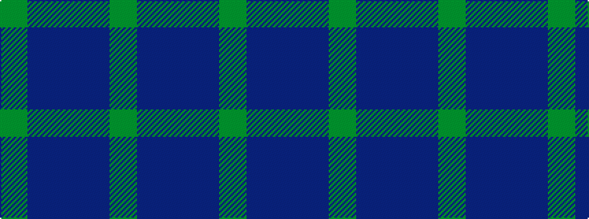 idealised woven sample of pattern GBBBG