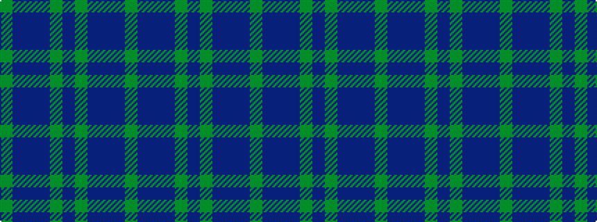 idealised woven sample of pattern GBBBGBGBBBG