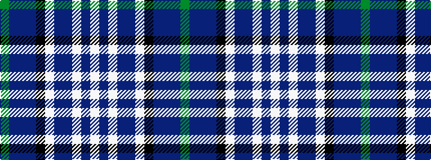 idealised woven sample of pattern GBBBKWBBWBW