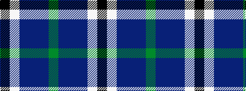 idealised woven sample of pattern GBBBWK