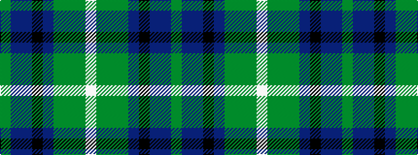 idealised woven sample of pattern GBBKBGGGW