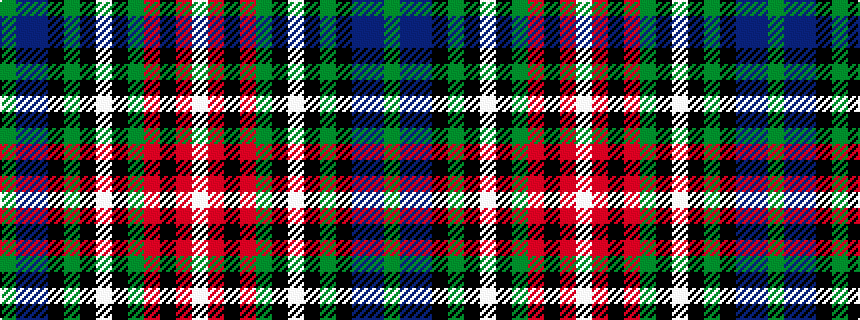 idealised woven sample of pattern GBBKGKWKGRKRW