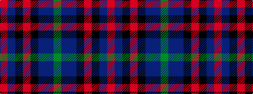 idealised woven sample of pattern GBBKRKBR