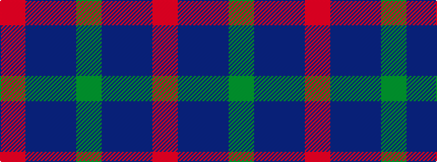 idealised woven sample of pattern GBBR