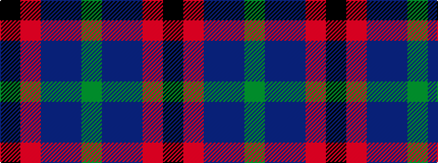 idealised woven sample of pattern GBBRK