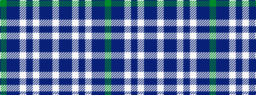 idealised woven sample of pattern GBBWBWBBW