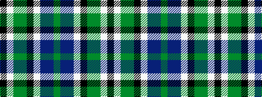 idealised woven sample of pattern GBBWKGGWK