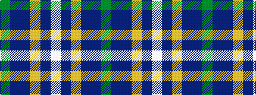 idealised woven sample of pattern GBBYBW