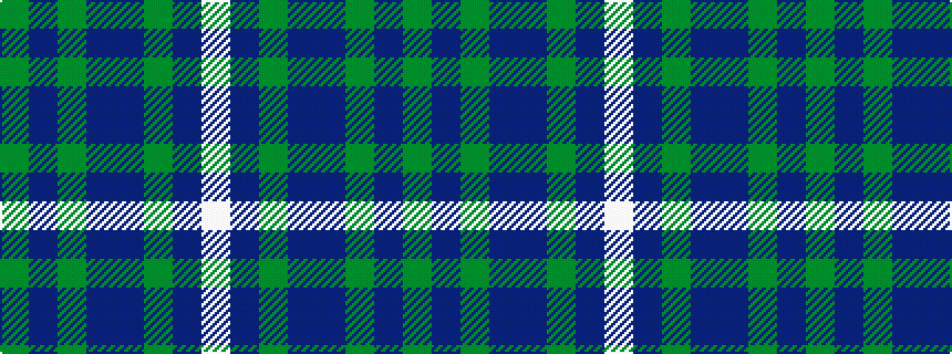 idealised woven sample of pattern GBGBBGBW