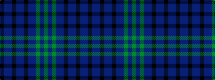 idealised woven sample of pattern GBGBBKBBKBBK