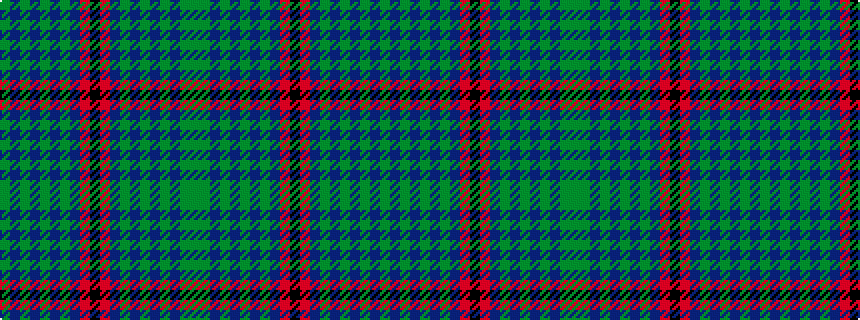 idealised woven sample of pattern GBGBGBGBRKRBGBGBGBGG