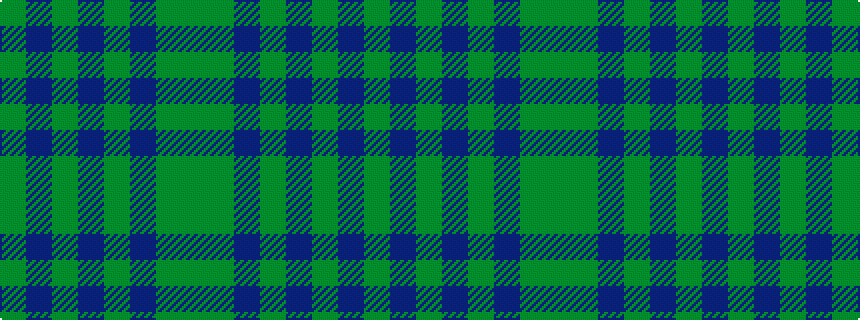 idealised woven sample of pattern GBGBGBGG
