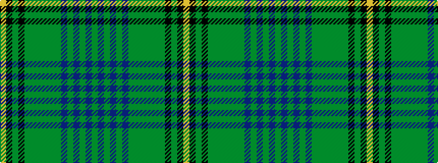 idealised woven sample of pattern GBGBGBGGGGGGKGKY