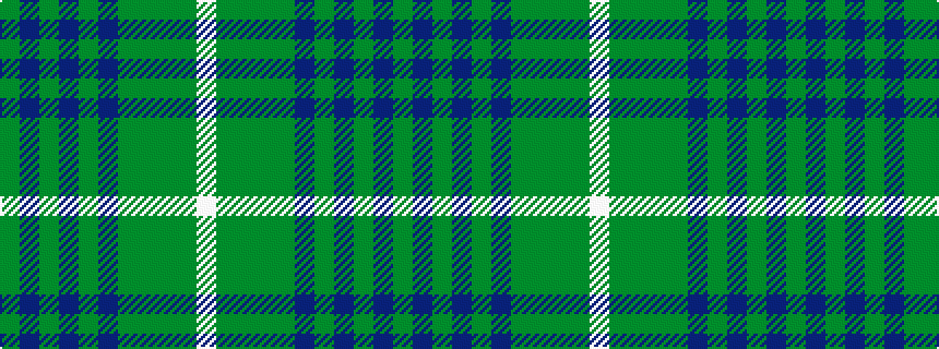 idealised woven sample of pattern GBGBGBGGGGW