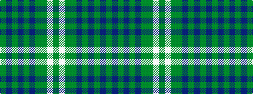 idealised woven sample of pattern GBGBGBGGWG
