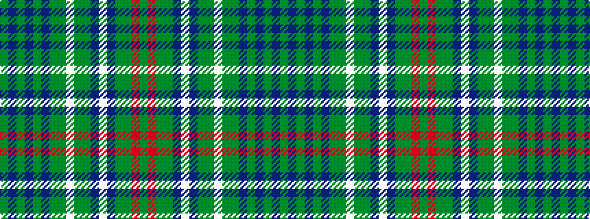 idealised woven sample of pattern GBGBGBGGWGGBWBGGRG