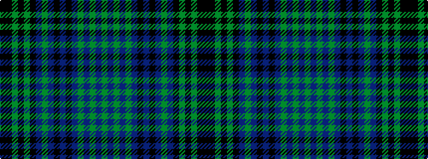 idealised woven sample of pattern GBGBGBKBKBGBKGKGKK