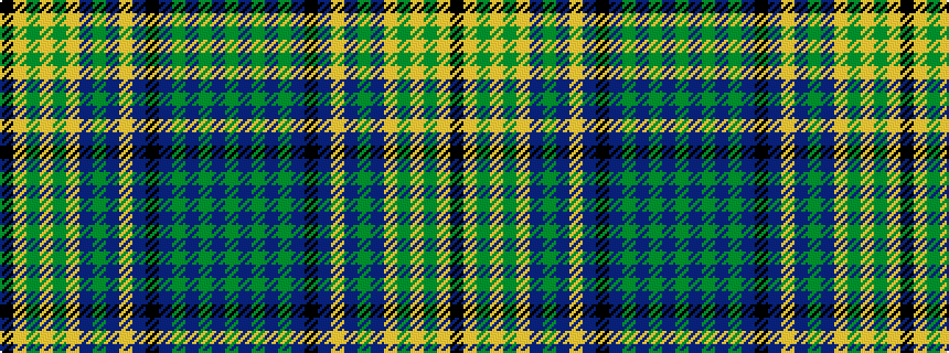 idealised woven sample of pattern GBGBGBKBYBGBYGYGYK