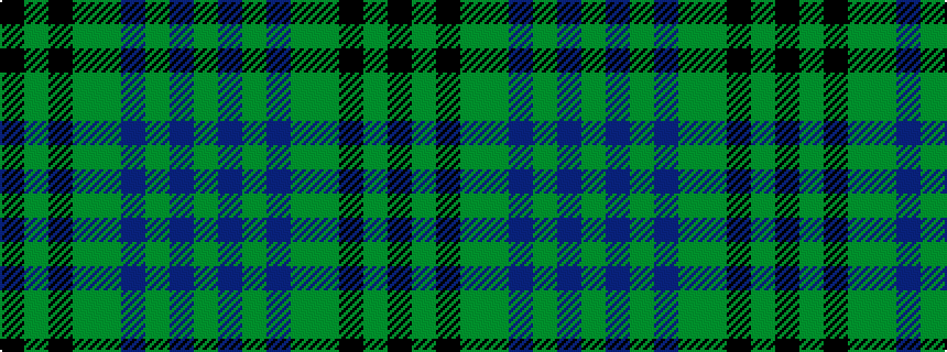idealised woven sample of pattern GBGBGGKGK