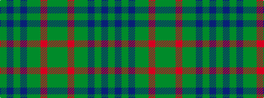 idealised woven sample of pattern GBGBGGRGG