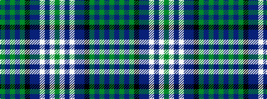 idealised woven sample of pattern GBGBGKBBWBWG