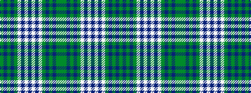 idealised woven sample of pattern GBGBGWBWBWBWGBGBGG