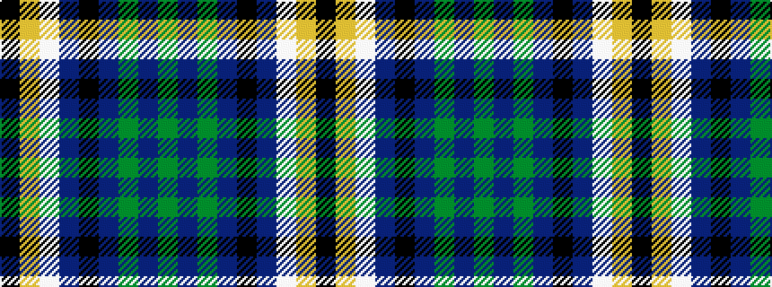 idealised woven sample of pattern GBGBKBWYK