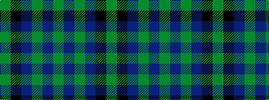 idealised woven sample of pattern GBGBKG