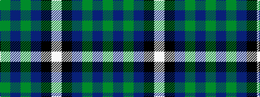 idealised woven sample of pattern GBGBKW