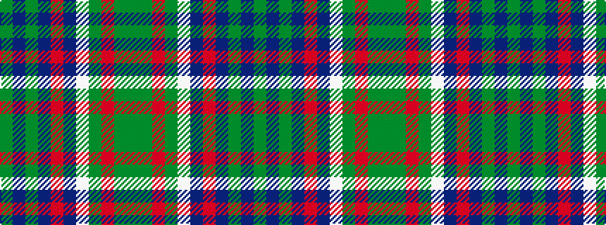 idealised woven sample of pattern GBGBRBWGRGG