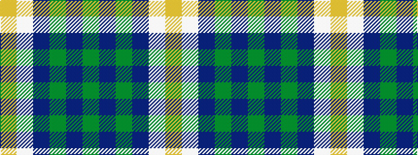 idealised woven sample of pattern GBGBWY