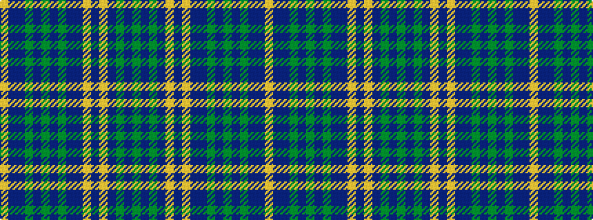 idealised woven sample of pattern GBGBYBYBBGBGBGBBY