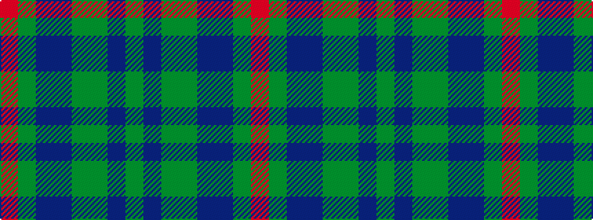 idealised woven sample of pattern GBGGBBGR