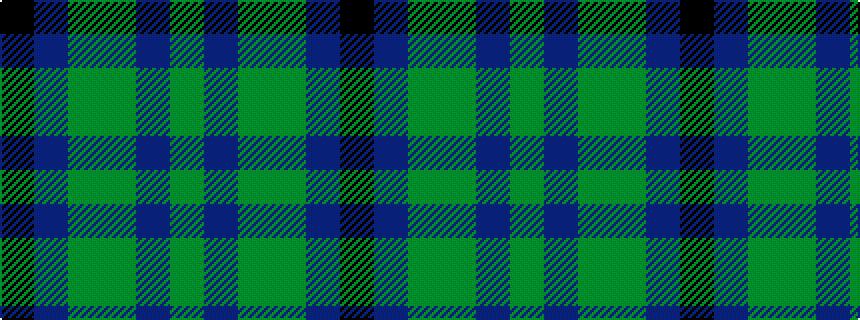 idealised woven sample of pattern GBGGBK