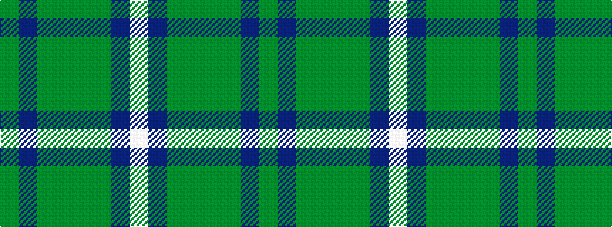 idealised woven sample of pattern GBGGGGBW
