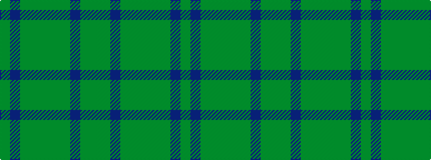 idealised woven sample of pattern GBGGGGGBGG