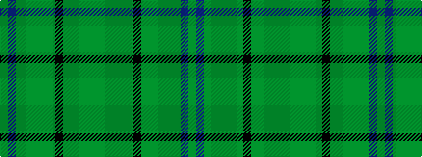 idealised woven sample of pattern GBGGGGGKGGGGG