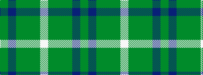 idealised woven sample of pattern GBGGGW