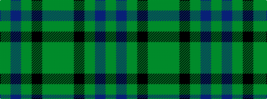 idealised woven sample of pattern GBGKGG